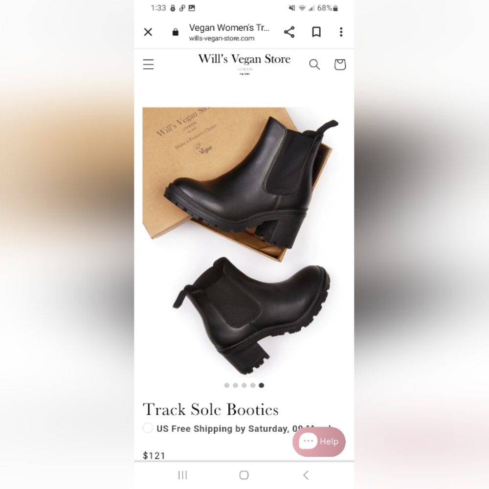 Wills Vegan boots